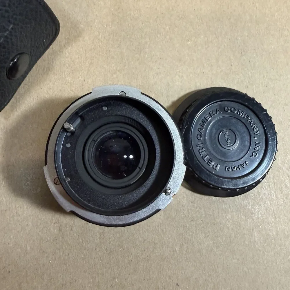 PETRI Mount 2x Tele-Converter Japan Kuribayashi Camera Lens Accessory / Case